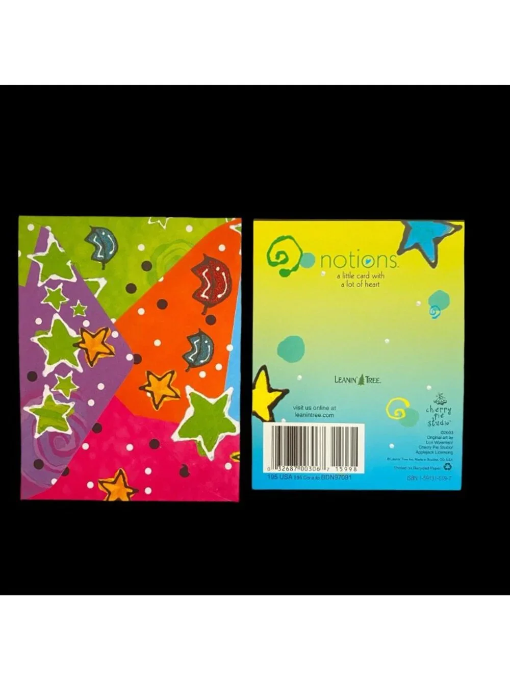 Variety Pack Unused Birthday Vintage Leanin' Tree Notecards/Envelopes